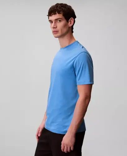 Men's Supima Interlock T-Shirt - French Blue - 3