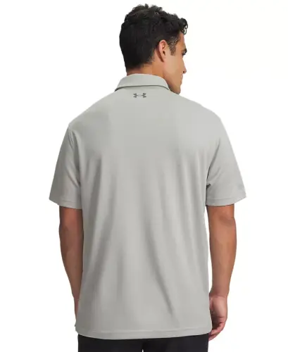 Men's Tech Short-Sleeve Polo Shirt - Titanium/Pitch Gray - 2