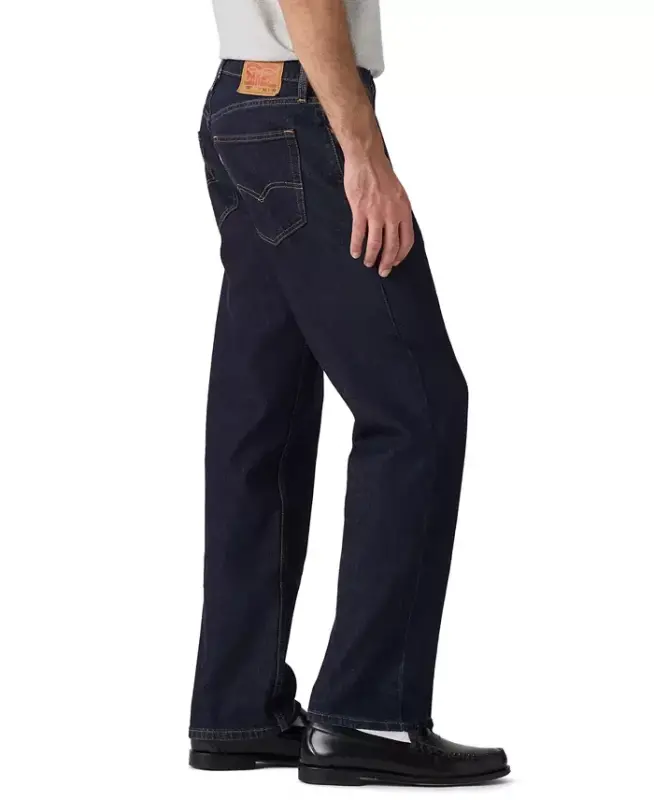 Men's 559 Relaxed Straight-Fit Stretch Jeans - New Found Rinse - 10