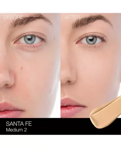 Natural Radiant Longwear Foundation, 1 oz. - Santa Fe (M2 - Medium with neutral undertones, and a peach tone) - 3