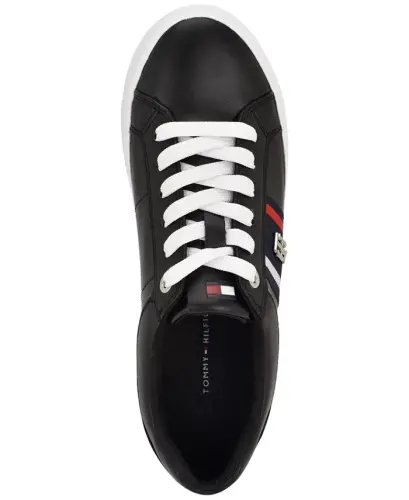 Women's Badria Logo Platform Sneakers - Black - 4