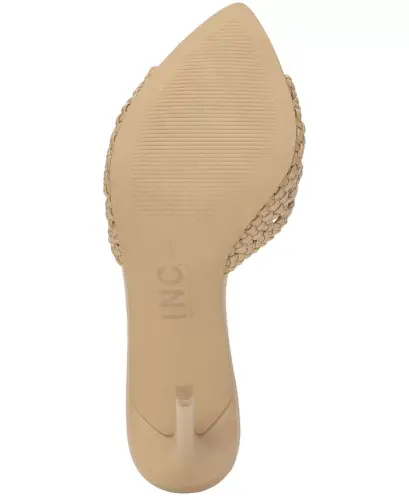 Amra Dress Slide Sandals, Created for Modazone - Walnut Woven - 10