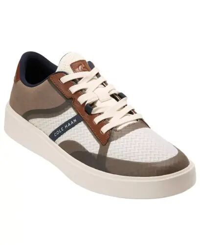 Men's Grand Crosscourt Winner Lace-Up Sneakers - Ivory/British Tan 