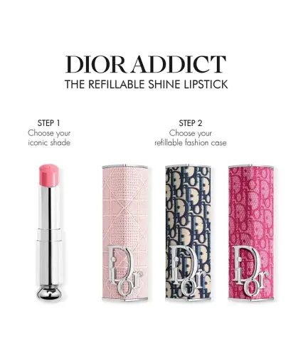 Addict Refillable Shine Lipstick - NEW! 426 Dior Rodeo - 7