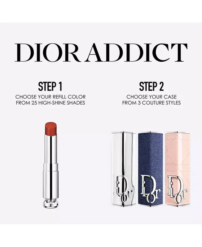 Addict Refillable Shine Lipstick - NEW! 426 Dior Rodeo - 11