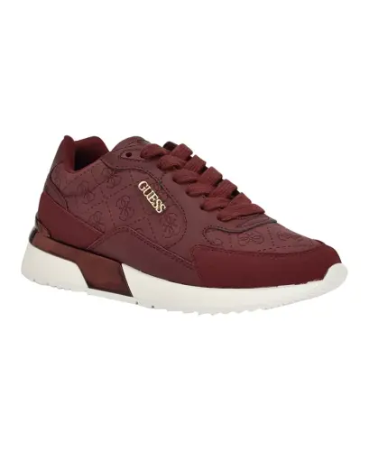 Women's Moxea Quattro G Logo Lace-Up Joggers - Dark Red Logo Nubuck 