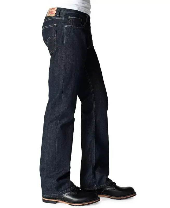 Levi’s Men’s 527 Slim Bootcut Fit Jeans - Tumbled Rigid - 13