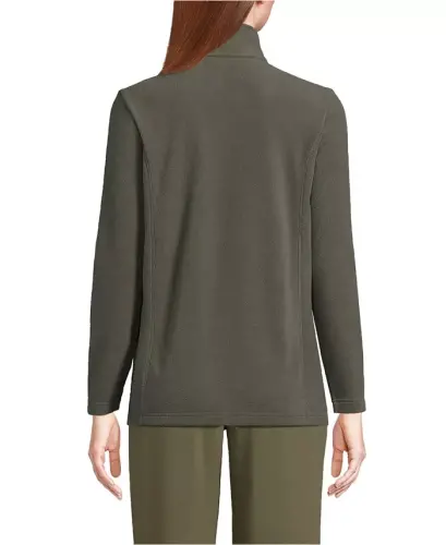 Women's Anyweather Fleece Full Zip Jacket - Forest moss green - 2