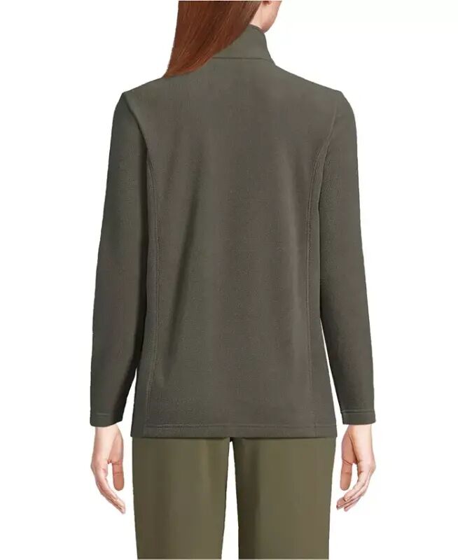 Women's Anyweather Fleece Full Zip Jacket - Forest moss green - 2
