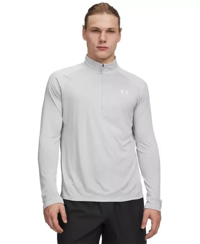 Men's UA Tech Half-Zip Pullover Sweatshirt - Halo - 2