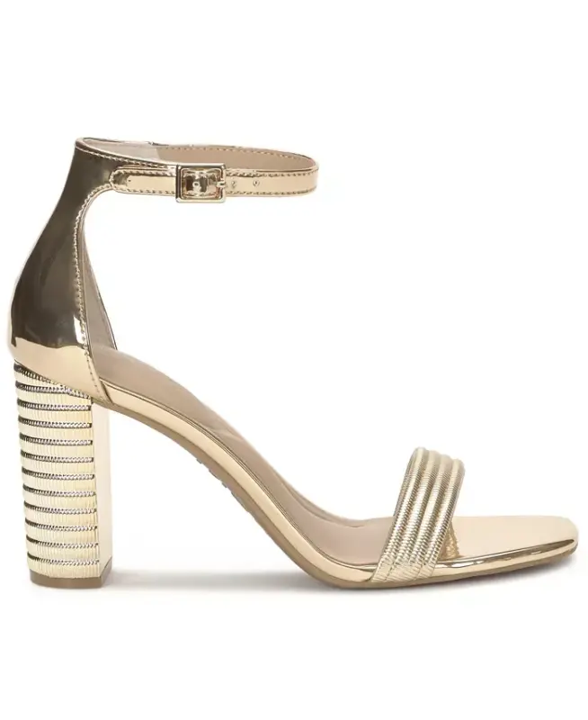 Women's Lexini Two-Piece Sandals, Created for Modazone - Gold - 7