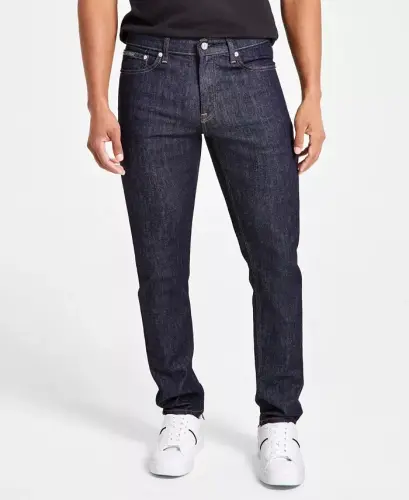 Men's Slim-Fit Stretch Jeans - Blue Rinse - 5