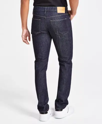 Men's Slim-Fit Stretch Jeans - Blue Rinse - 8