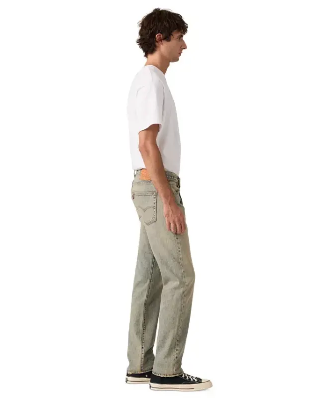 Men's 501™ Regular-Fit Button Fly Non-Stretch Jeans - Along the Coast - 10