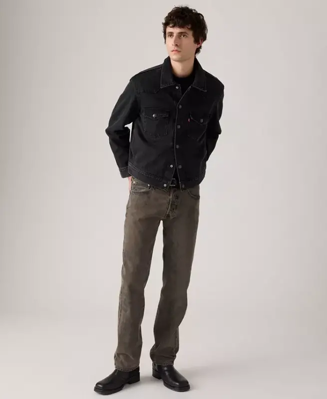 Men's 501™ Regular-Fit Button Fly Non-Stretch Jeans - We Are Coated - 7