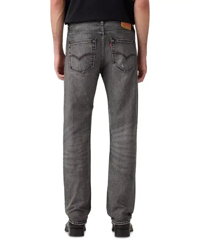 Men's 501™ Regular-Fit Button Fly Non-Stretch Jeans - Black Sand Beach Dx - 7