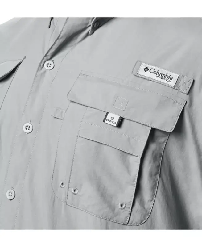 Men's Bahama II Short-Sleeve Shirt - Cool Gray - 2