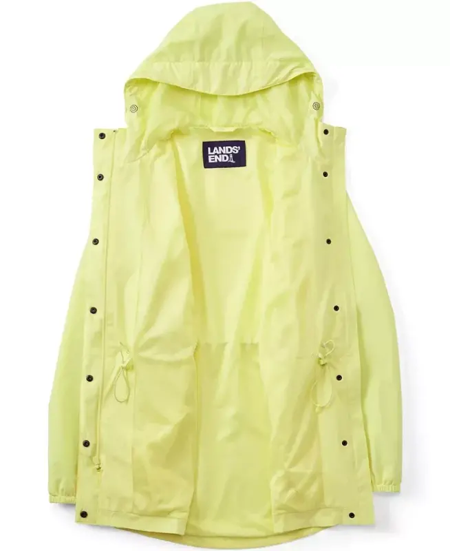 Women's Squall Packable Waterproof Raincoat - Soft limoncello yellow - 4