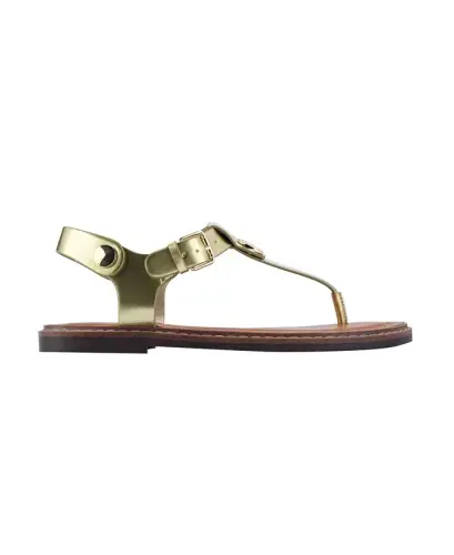 Women's Bennia Flat Thong Sandals - Gold-Tone - 7