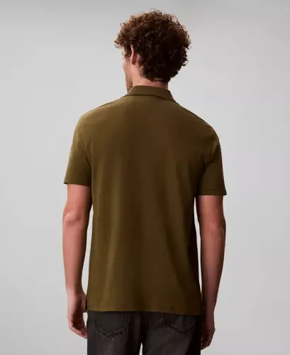 Men's Supima Short-Sleeve Polo Shirt - Crude Green - 5