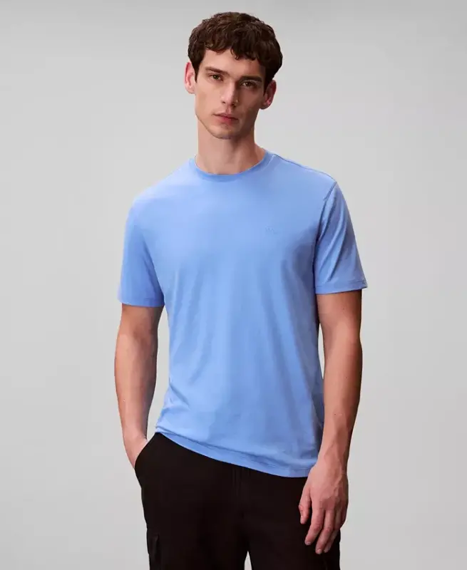 Men's Supima Interlock T-Shirt - Blue Descent - 5
