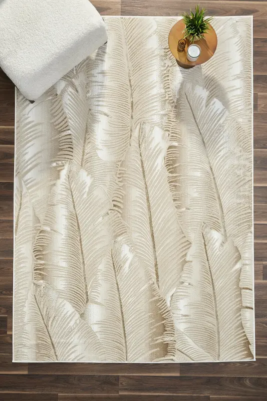 Ruby Serisi 4m2 6m2 Yolluk Salon Oturma Odası Çocuk Odası Koridor Halısı Modelleri - Açık Kahverengi - 11