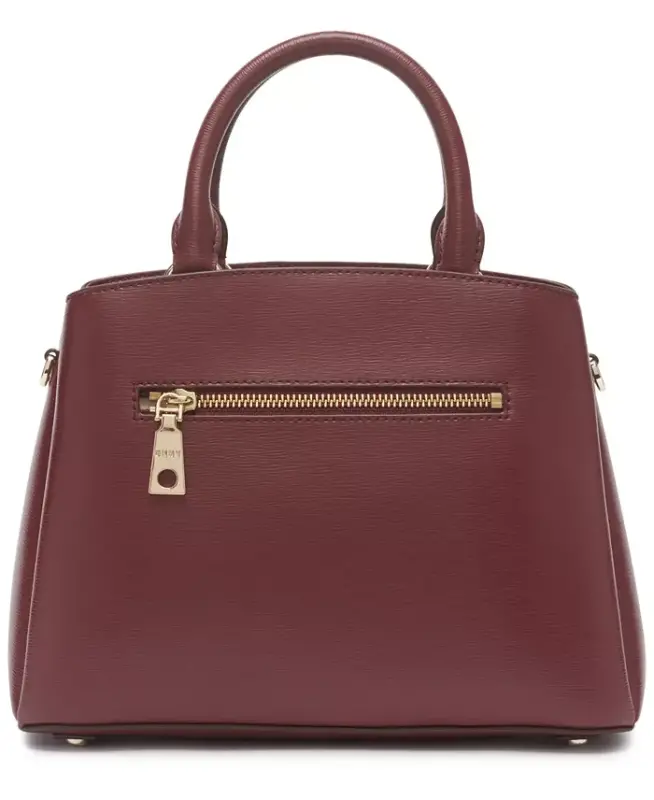 Paige Medium Satchel With Convertible Strap - Aged Wine - 3