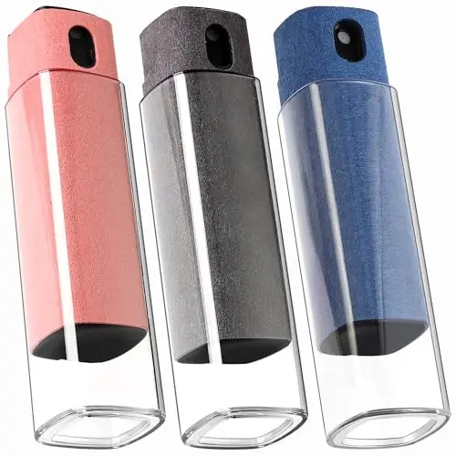 CUIUD Screen Cleaner Kit 3 Pcs, Two in One Screen Cleaner Spray and Wipe, Touchscreen Mist Cleaner Spray Bottle for Phone/Laptop/Tablet/TV/Monitor/Car Screens 