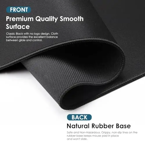 Dizzy Balloon Large Extended Mouse Pad with Durable Stitched Edges, 35.43