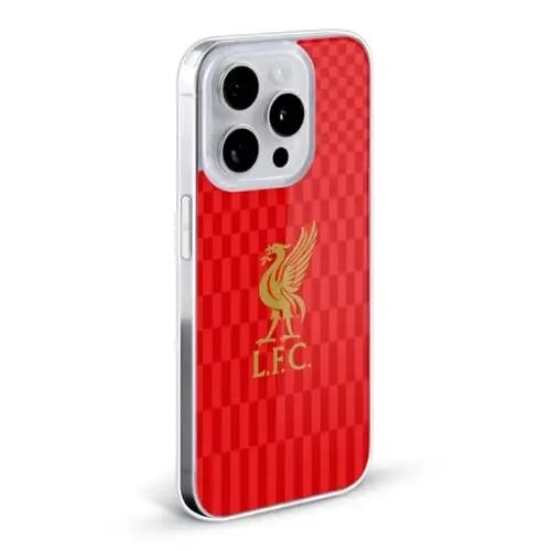 Head Case Designs Officially Licensed Liverpool Football Club Gold On Red Kit Liver Bird Gel Case [Military Grade Protection] Compatible with Apple iPhone 13 Pro Max and Compatible with MagSafe - 2