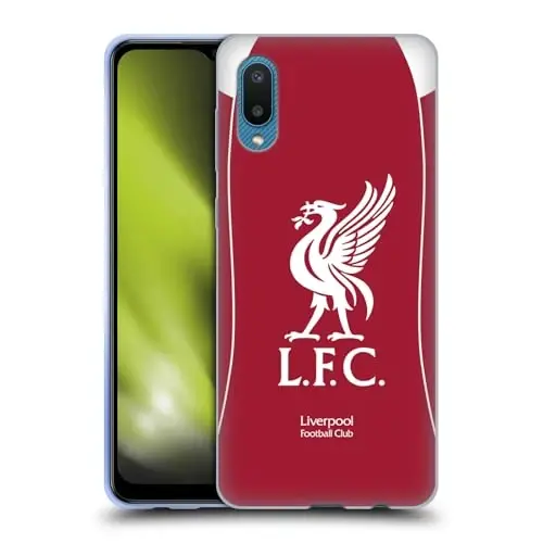 Head Case Designs Officially Licensed Liverpool Football Club Home 2025/26 Kit Gel Case [Military Grade Protection] Compatible with Samsung Galaxy A02/M02 (2021) 