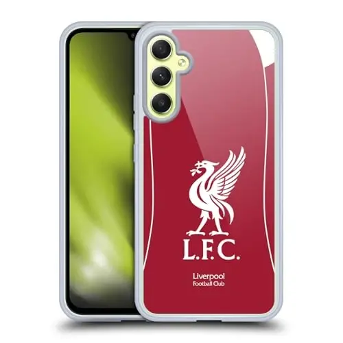 Head Case Designs Officially Licensed Liverpool Football Club Home 2025/26 Kit Gel Case [Military Grade Protection] Compatible with Samsung Galaxy A34 5G 