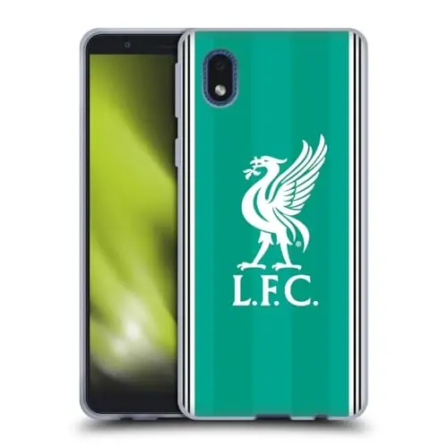 Head Case Designs Officially Licensed Liverpool Football Club Third 2025/26 Kit Gel Case [Military Grade Protection] Compatible with Samsung Galaxy A01 Core (2020) 