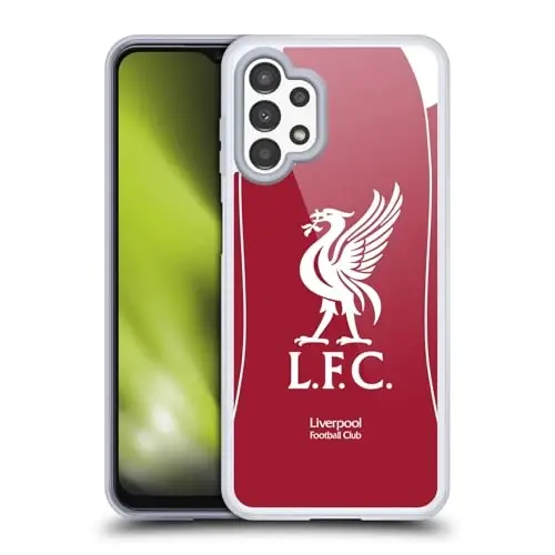 Head Case Designs Officially Licensed Liverpool Football Club Home 2025/26 Kit Gel Case [Military Grade Protection] Compatible with Samsung Galaxy A13 (2022) 