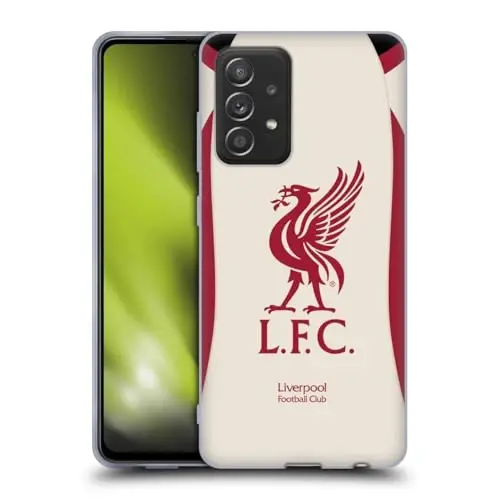 Head Case Designs Officially Licensed Liverpool Football Club Away 2025/26 Kit Gel Case [Military Grade Protection] Compatible with Samsung Galaxy A52 / A52s / 5G (2021) - HEAD CASE DESIGNS