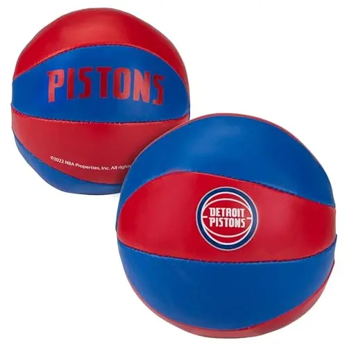 Franklin Sports NBA Toy Basketballs - 2 Pack of Kids Soft Mini Basketballs for Over The Door + Indoor Hoops - NBA Fan Shop - 7