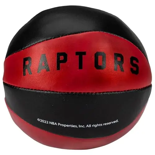Franklin Sports NBA Toy Basketballs - 2 Pack of Kids Soft Mini Basketballs for Over The Door + Indoor Hoops - NBA Fan Shop - 5