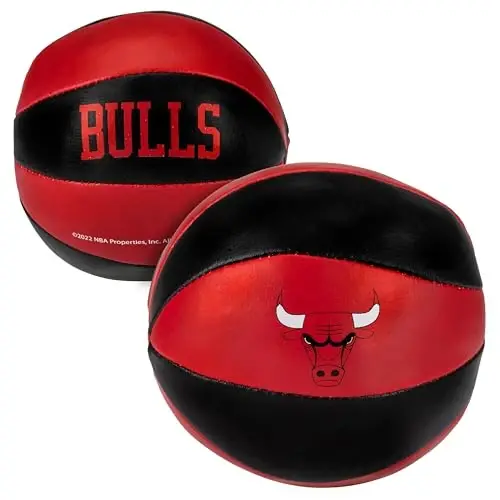 Franklin Sports NBA Toy Basketballs - 2 Pack of Kids Soft Mini Basketballs for Over The Door + Indoor Hoops - NBA Fan Shop - 7