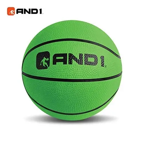 AND1 Over the Door Mini Basketball Hoop: 18x12 Shatterproof Backboard, 2 Mini Basketballs, and Hand Pump Included- Ultimate Indoor Basketball Accessory for Kids and Adults, No Tools Required - 3