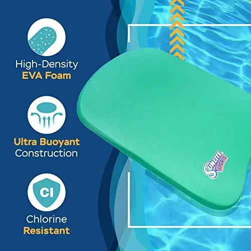 Sunlite Sports Swimming Kickboard - One Size Fits All - A Great Training Aid for Children and Adults - 3