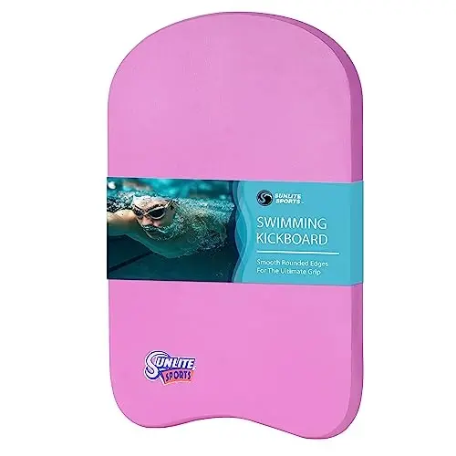 Sunlite Sports Swimming Kickboard - One Size Fits All - A Great Training Aid for Children and Adults 