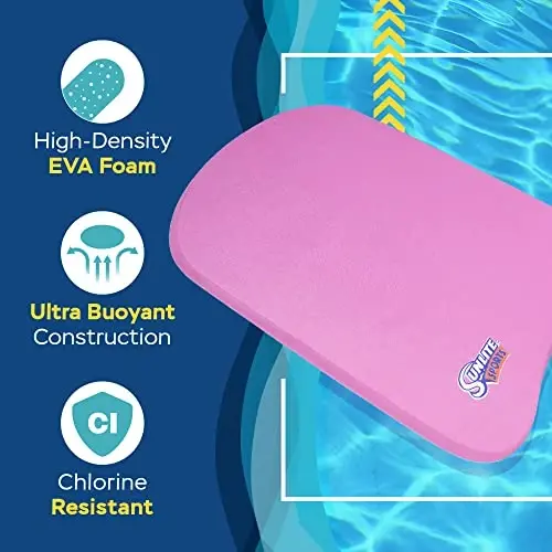 Sunlite Sports Swimming Kickboard - One Size Fits All - A Great Training Aid for Children and Adults - 3