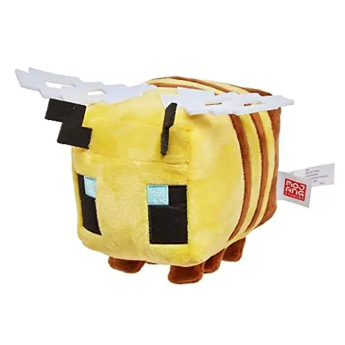 Mattel Minecraft Basic Plush Character Soft Dolls, Video Game-Inspired Collectible Toy Gifts for Kids & Fans Ages 3 Years Old & Up (Pack of 2) - 8