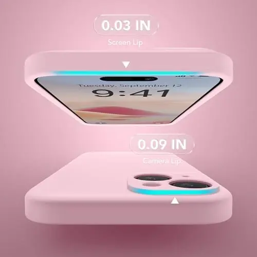SuydanBox Magnetic for iPhone 13 Case, Compatible with MagSafe, [Full Camera Protection][Screen Protector] Silicone Shockproof Protective Phone Case for iPhone 13 6.1