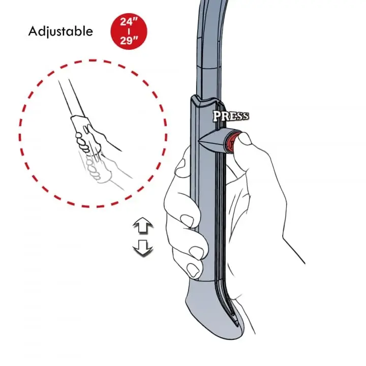 BV Bicycle Kickstand for 24”-28” - Adjustable Bikes Kickstand for Adult Bike with Non-Slip Foot & Spring-Loaded Latch for Stable Any-Angle Stance - Bicycle Stand for Mountain, City & Hybrid Bikes - 2