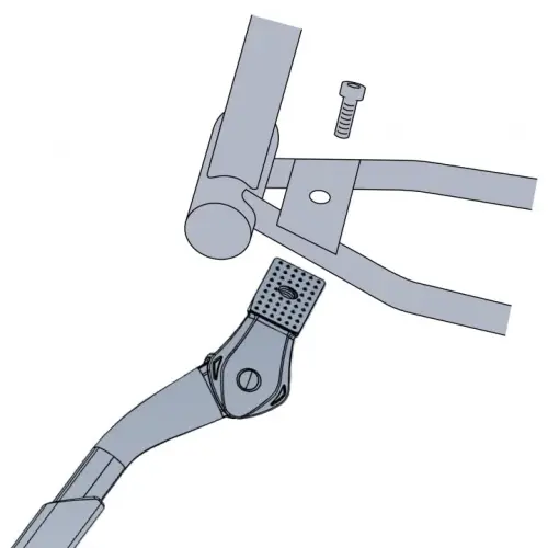 BV Bicycle Kickstand for 24”-28” - Adjustable Bikes Kickstand for Adult Bike with Non-Slip Foot & Spring-Loaded Latch for Stable Any-Angle Stance - Bicycle Stand for Mountain, City & Hybrid Bikes - 3