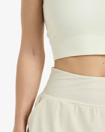 Skort (Skirt Shorts) - WHITE - 9