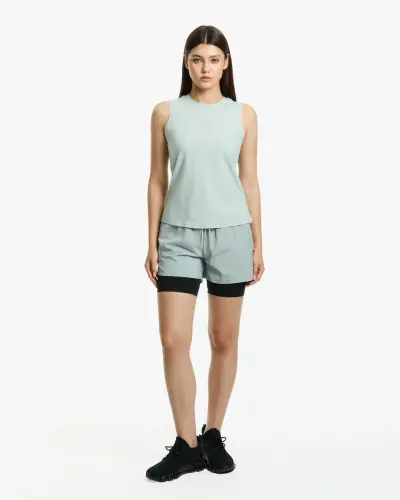 Sports Tank Top - DARK SEA GREEN - 4