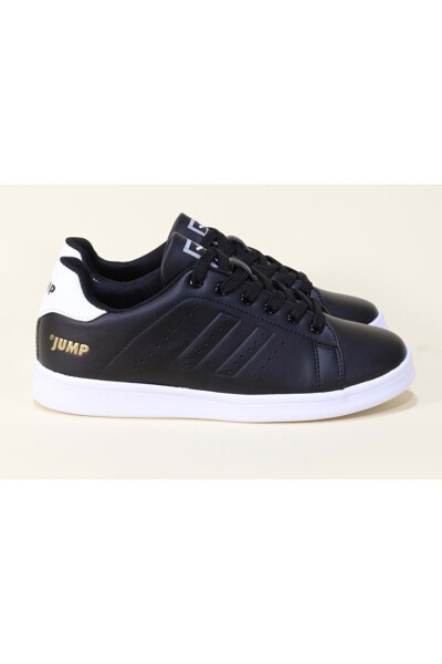 15306 Qora Unisex Ortopedik Krossovkalar Kundalik Yurish Sport Poyafzali - JUMP
