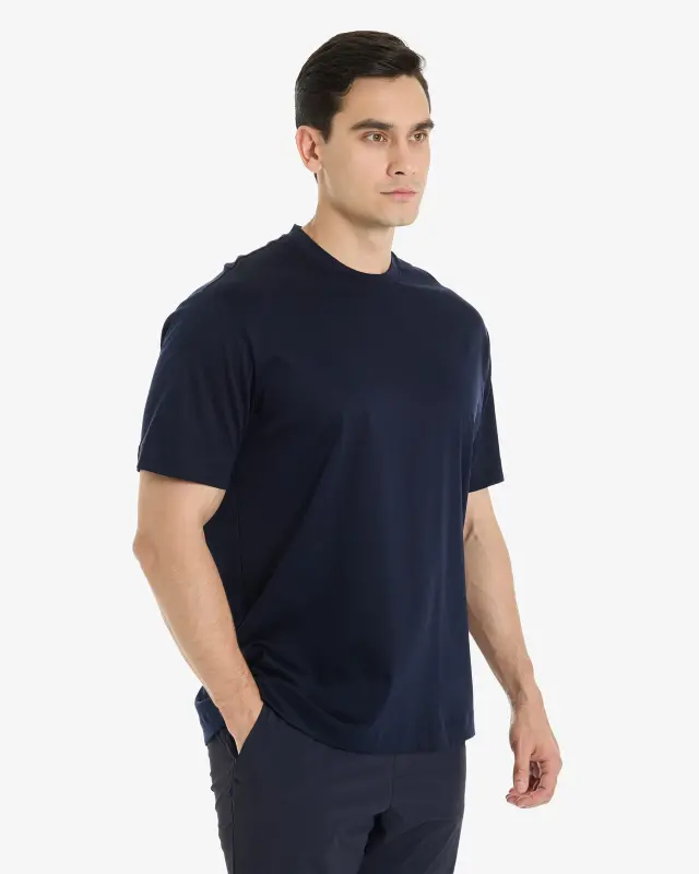 7SABER Active Line T-Shirt - DURK BLUE - 3